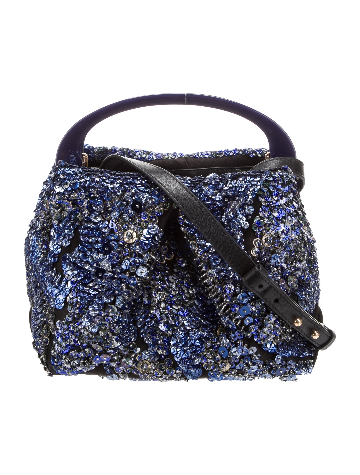 Dries Van Noten Sequins Top Handle Bag w/ Tags