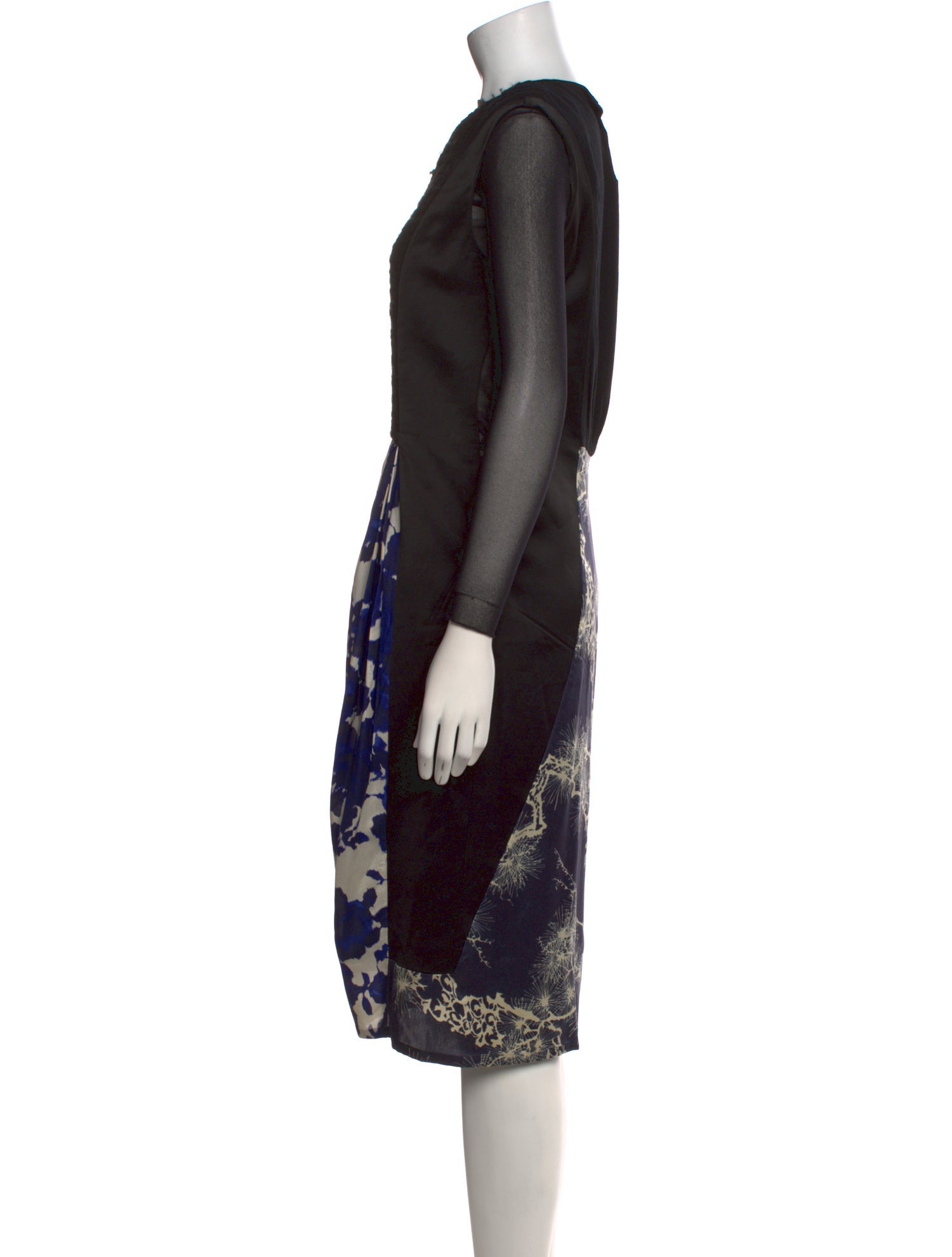 Dries Van Noten Wool Midi Length Dress