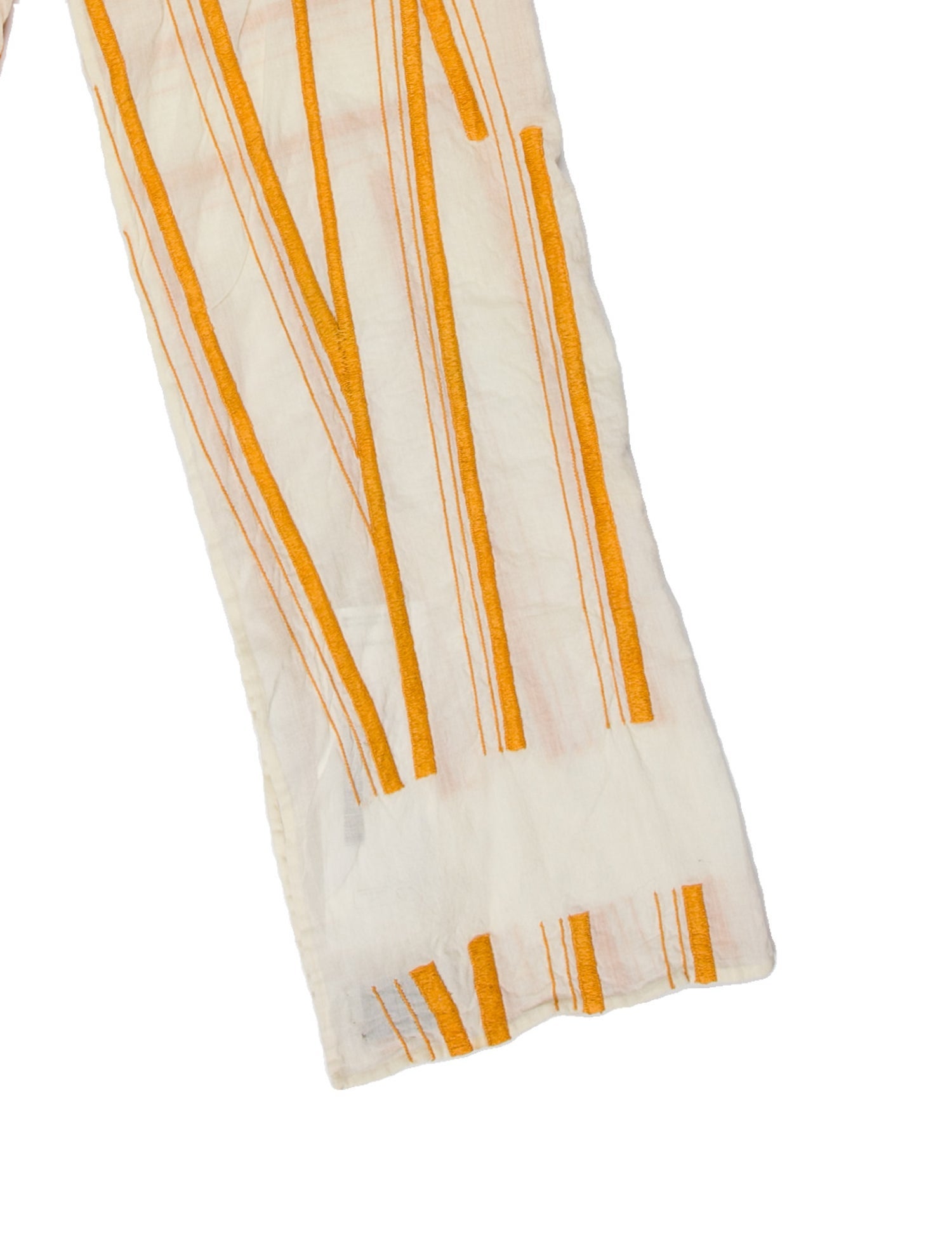 Dries Van Noten Brazil Tattoo Striped Shawl