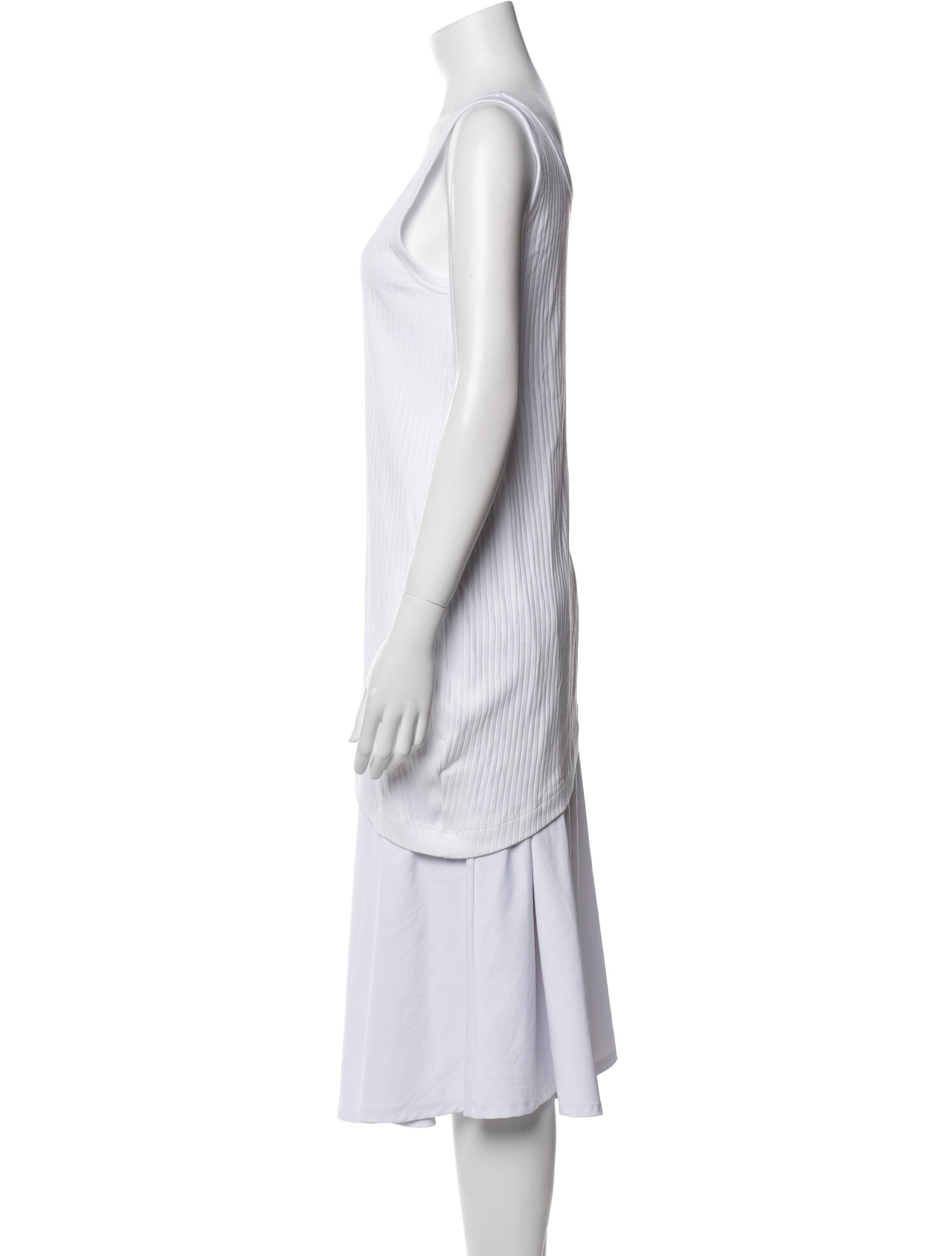 Dries Van Noten Scoop Neck Sleeveless Tunic
