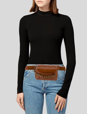 Dries Van Noten Leather Belt Bag