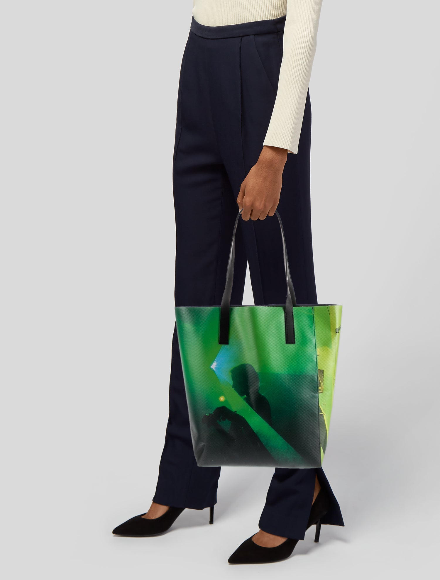 Dries Van Noten Leather Tote w/ Tags