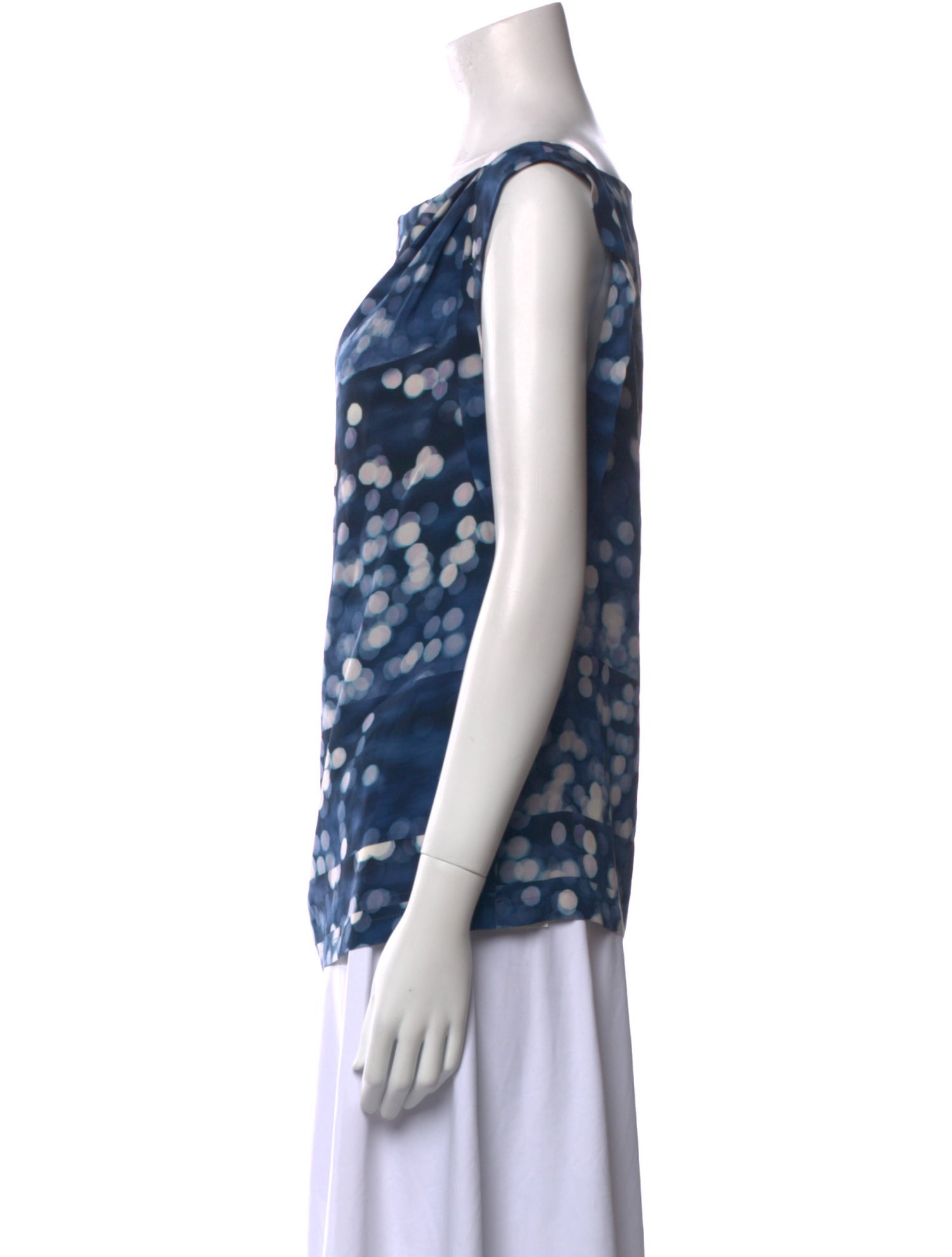 Dries Van Noten Silk Printed Blouse