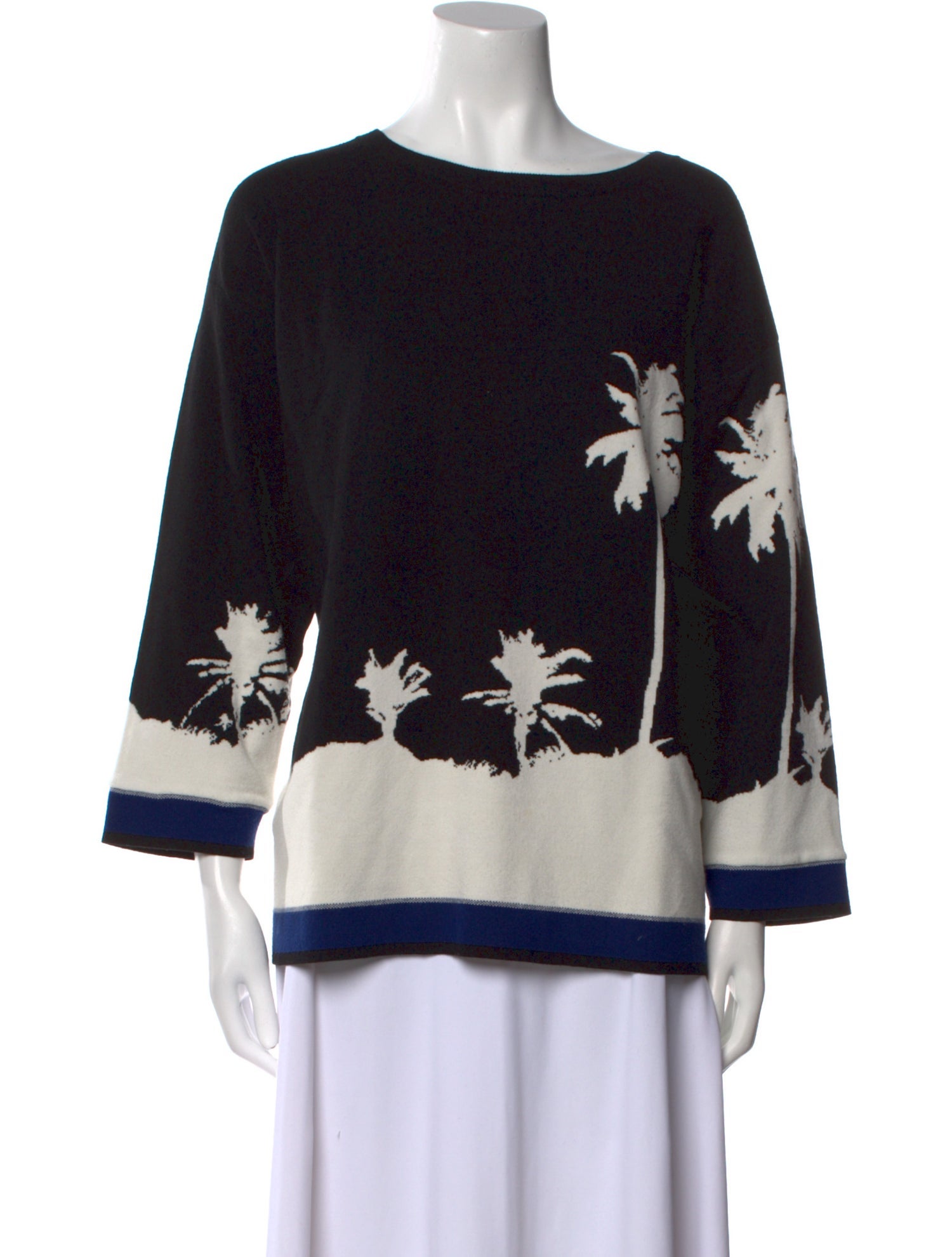 Dries Van Noten x Len Lye Printed Scoop Neck Sweatshirt