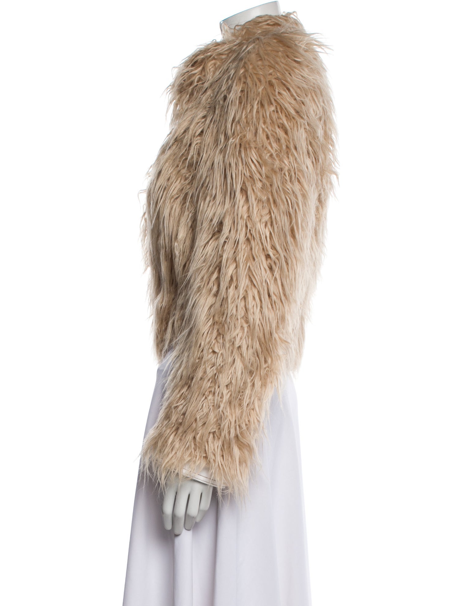 Dries Van Noten Faux Fur Jacket