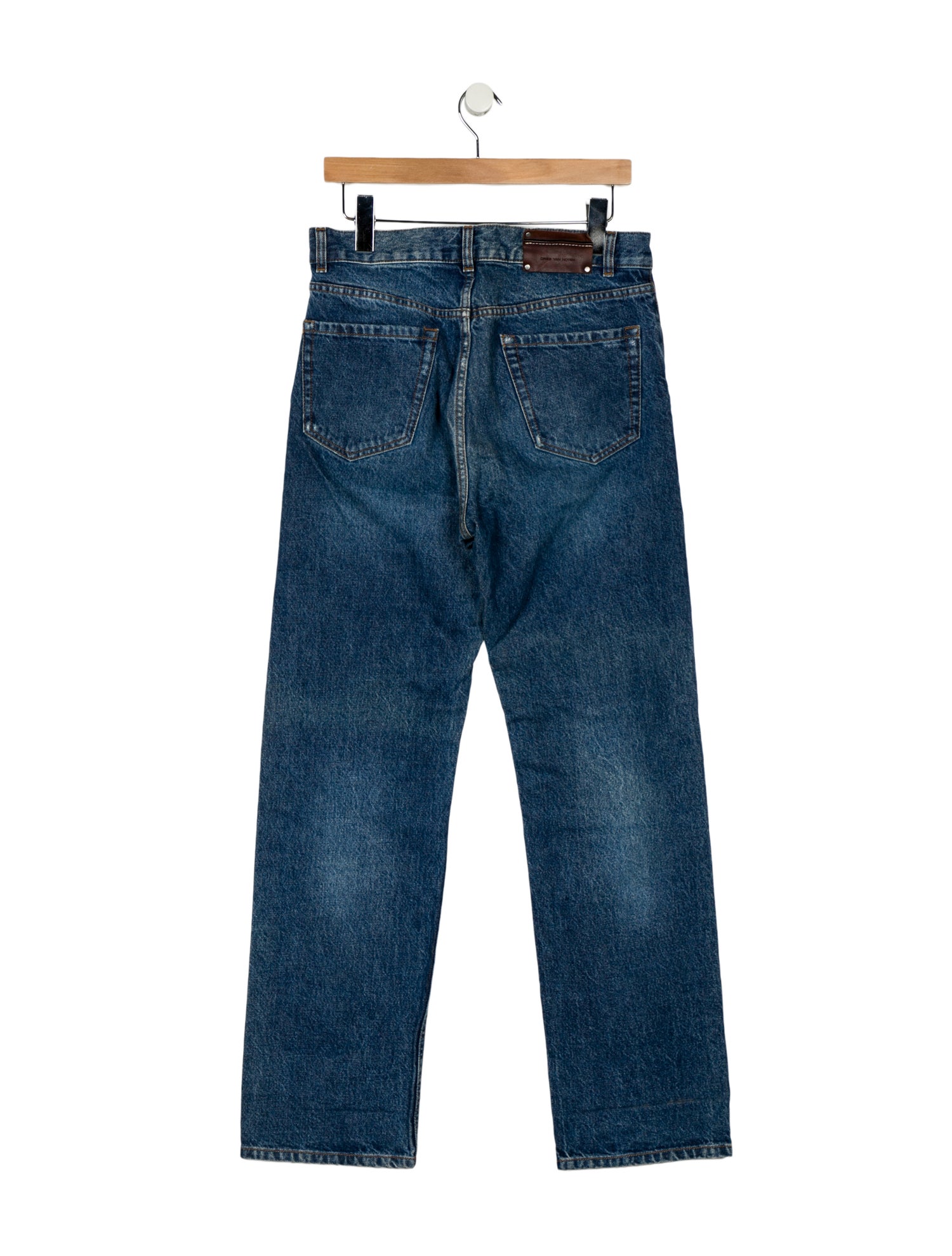 Dries Van Noten High-Rise Straight Leg Jeans