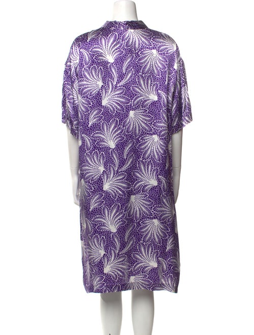 Dries Van Noten Printed Knee-Length Dress