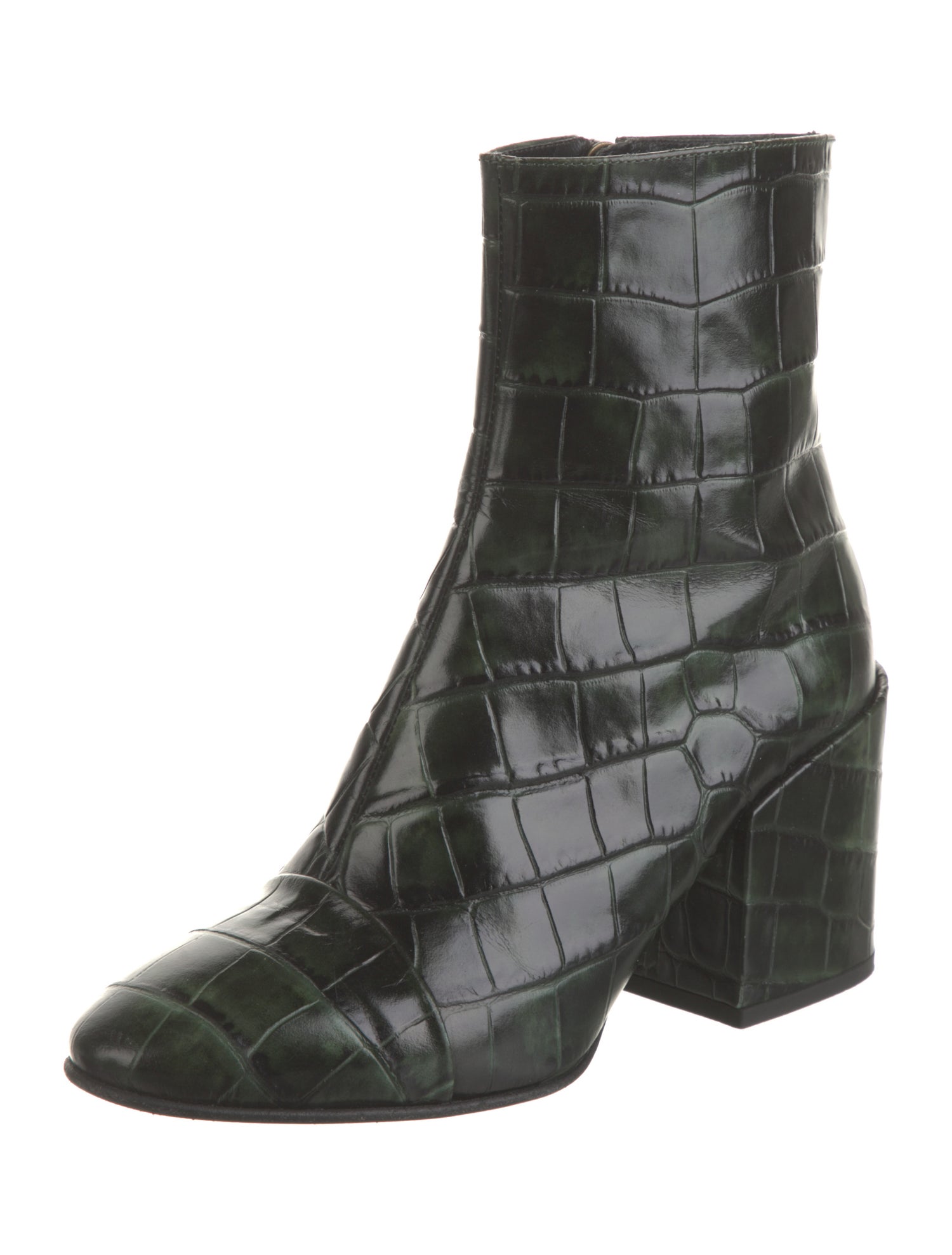 Dries Van Noten Leather Boots