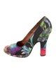 Dries Van Noten Floral Print Pumps