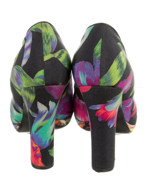 Dries Van Noten Floral Print Pumps