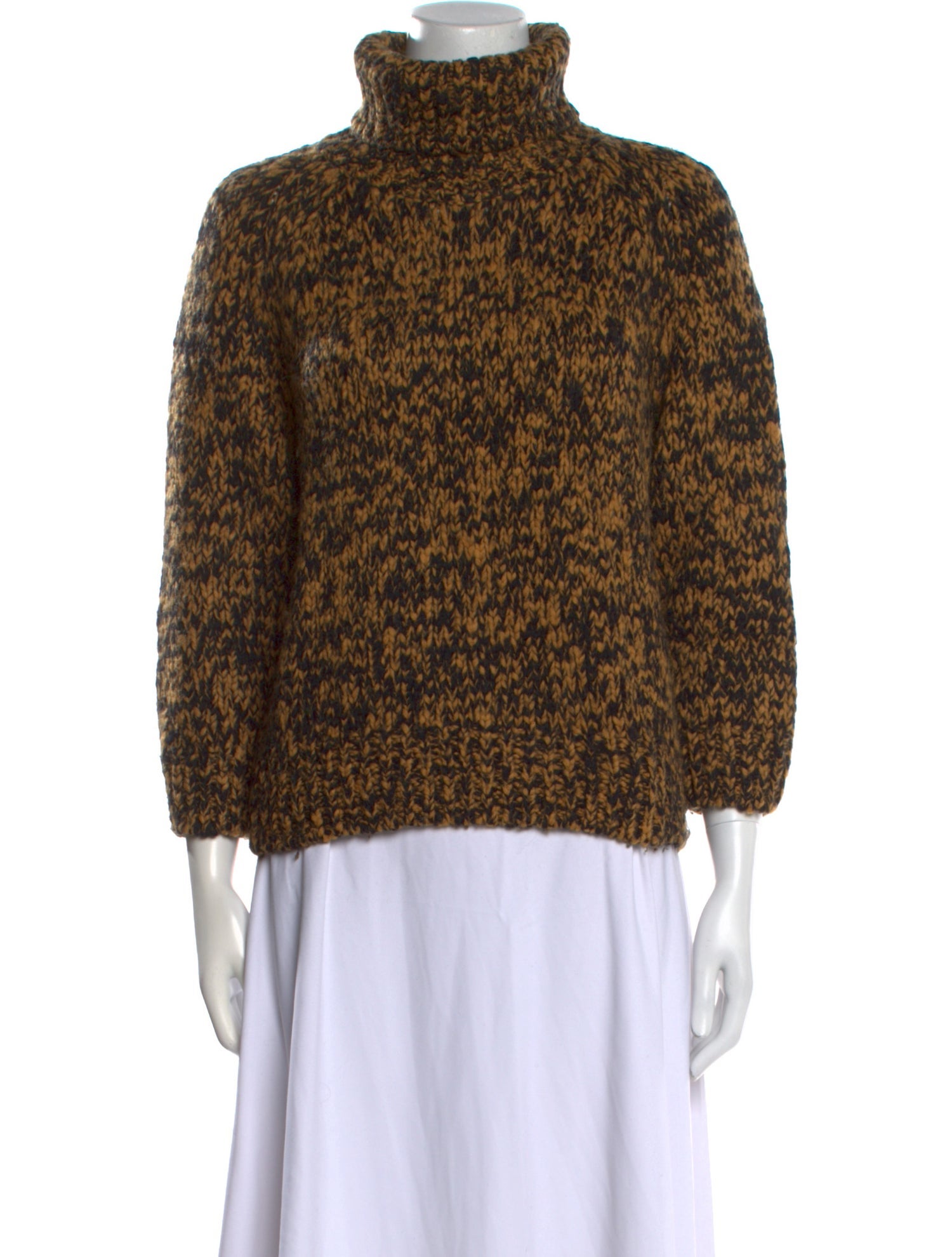 Dries Van Noten Merino Wool Turtleneck Sweater