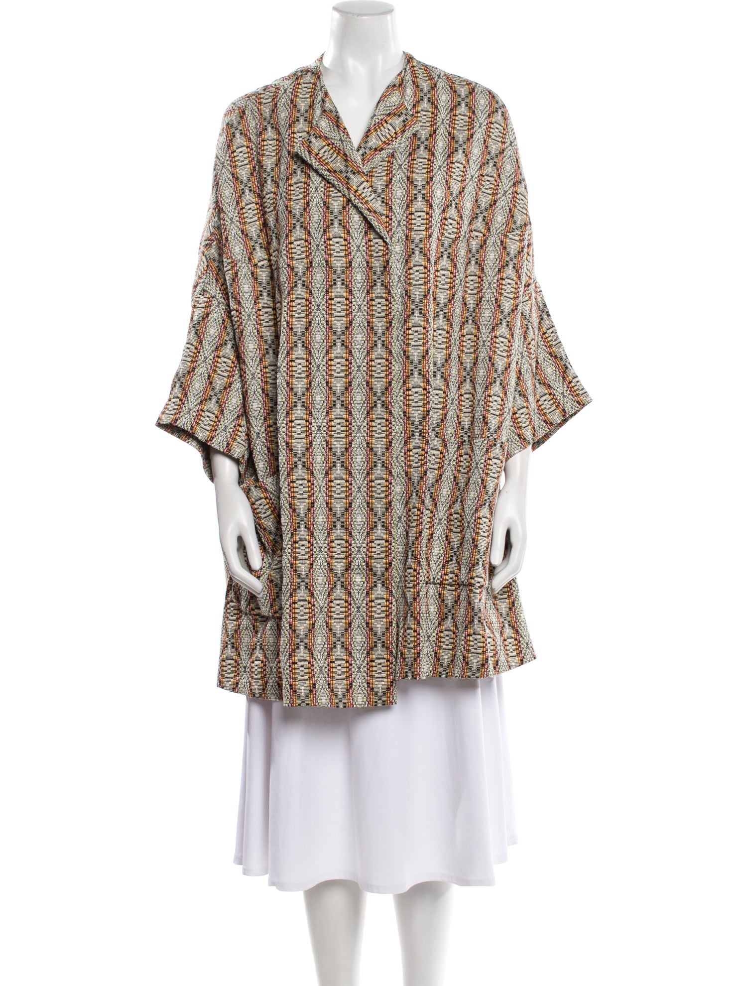 Dries Van Noten Printed Coat