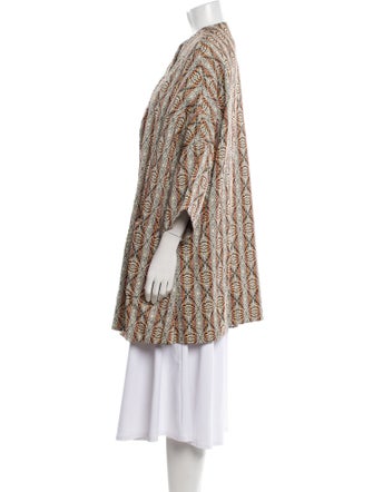 Dries Van Noten Printed Coat