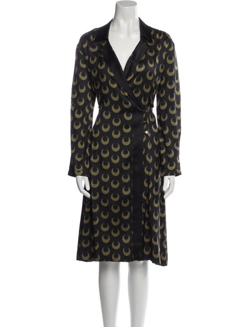 Dries Van Noten Printed Midi Length Dress