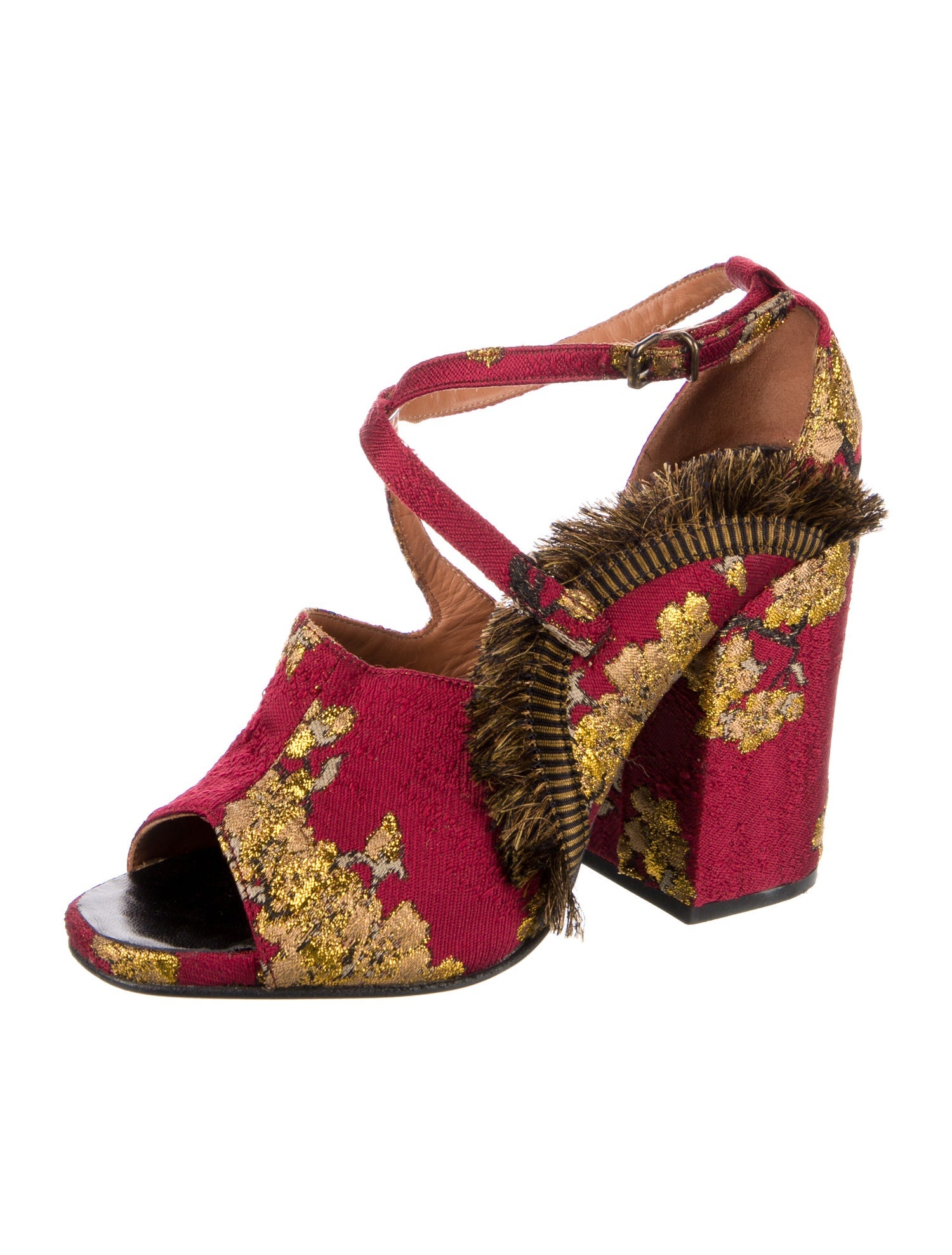 Dries Van Noten Patterned Pumps