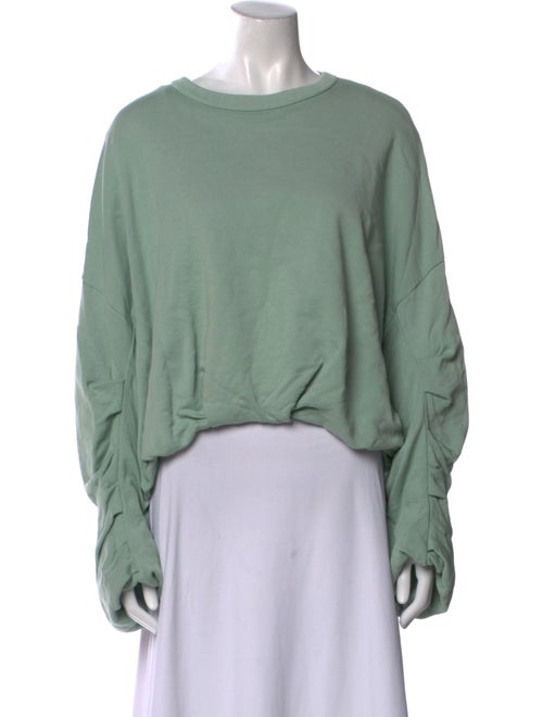 Dries Van Noten Scoop Neck Long Sleeve Sweatshirt