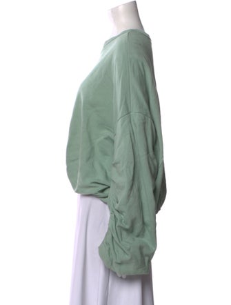 Dries Van Noten Scoop Neck Long Sleeve Sweatshirt