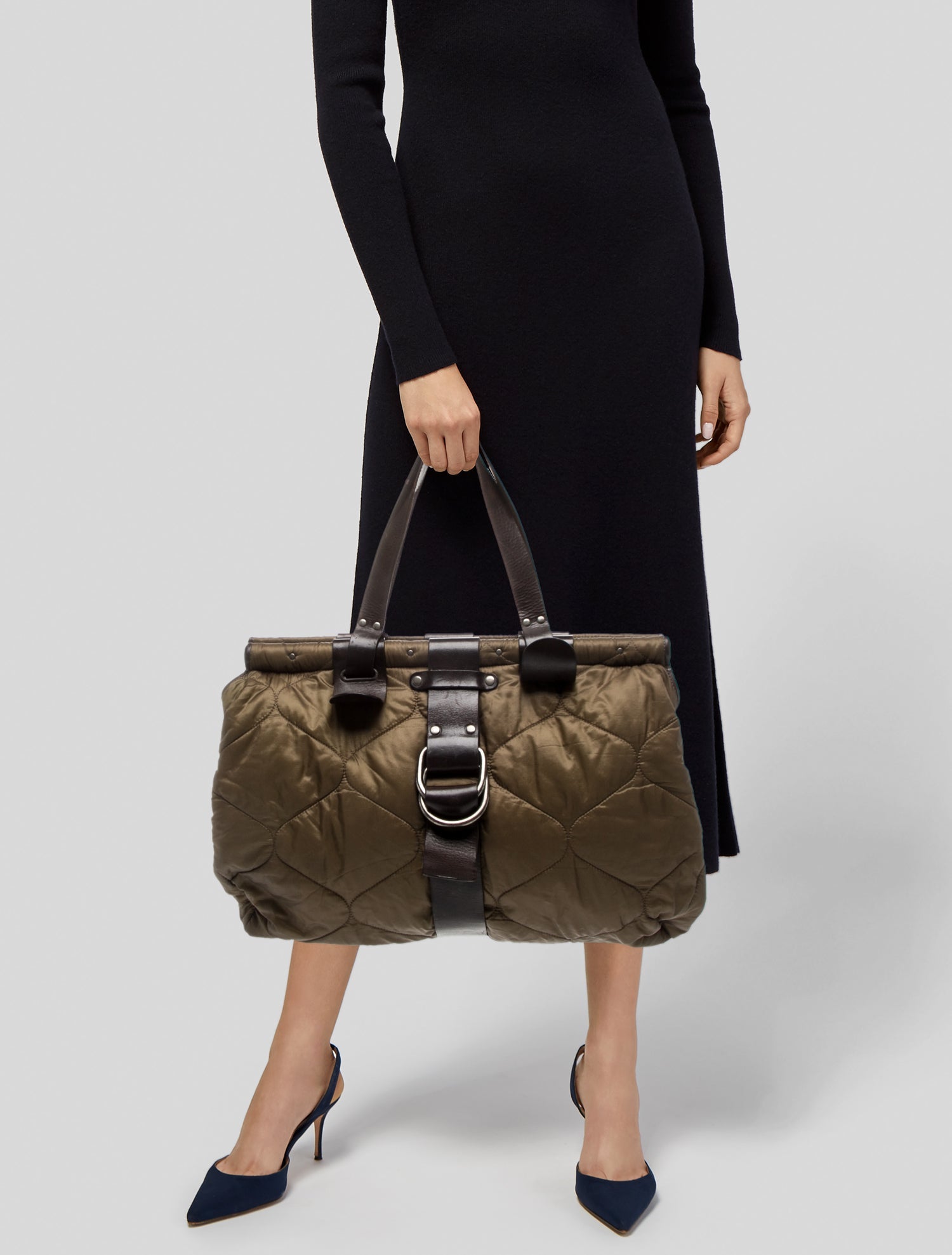 Dries Van Noten Nylon Shoulder Bag