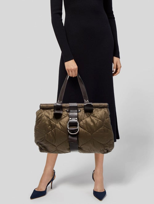 Dries Van Noten Nylon Shoulder Bag