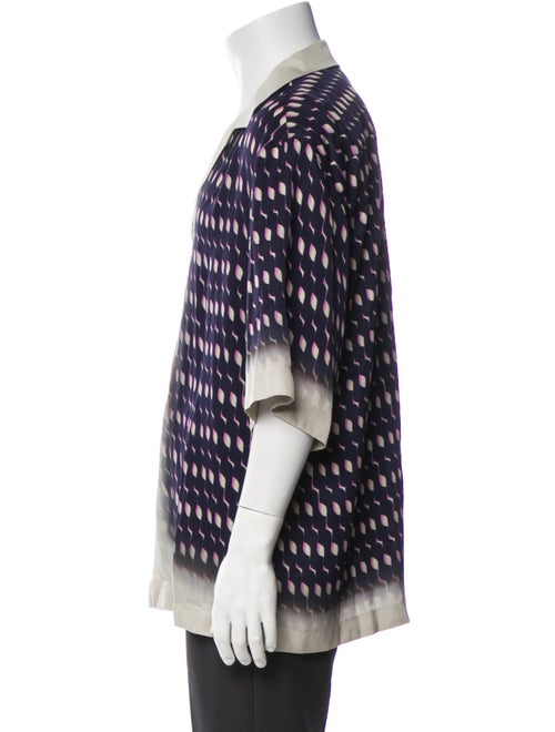 Dries Van Noten Printed Short Sleeve Shirt