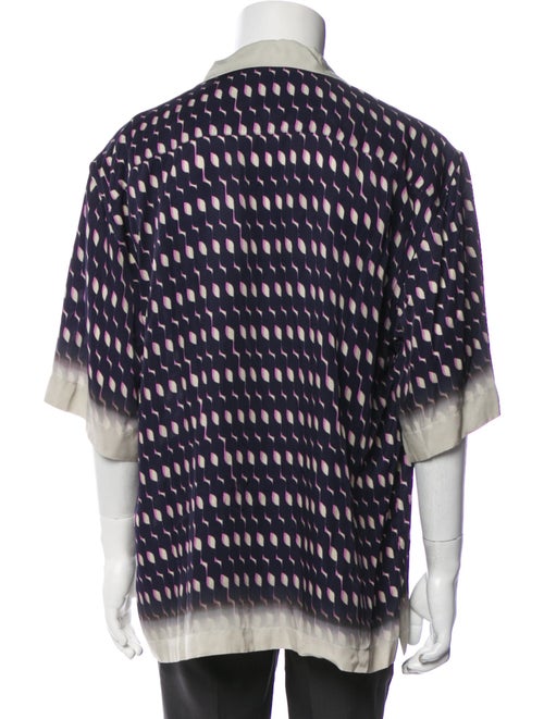Dries Van Noten Printed Short Sleeve Shirt