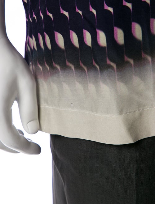 Dries Van Noten Printed Short Sleeve Shirt