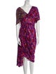 Dries Van Noten Printed Midi Length Dress