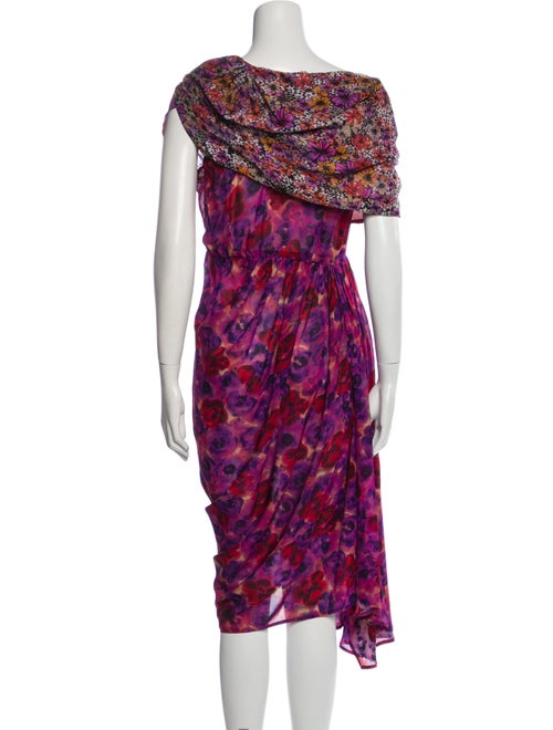 Dries Van Noten Printed Midi Length Dress