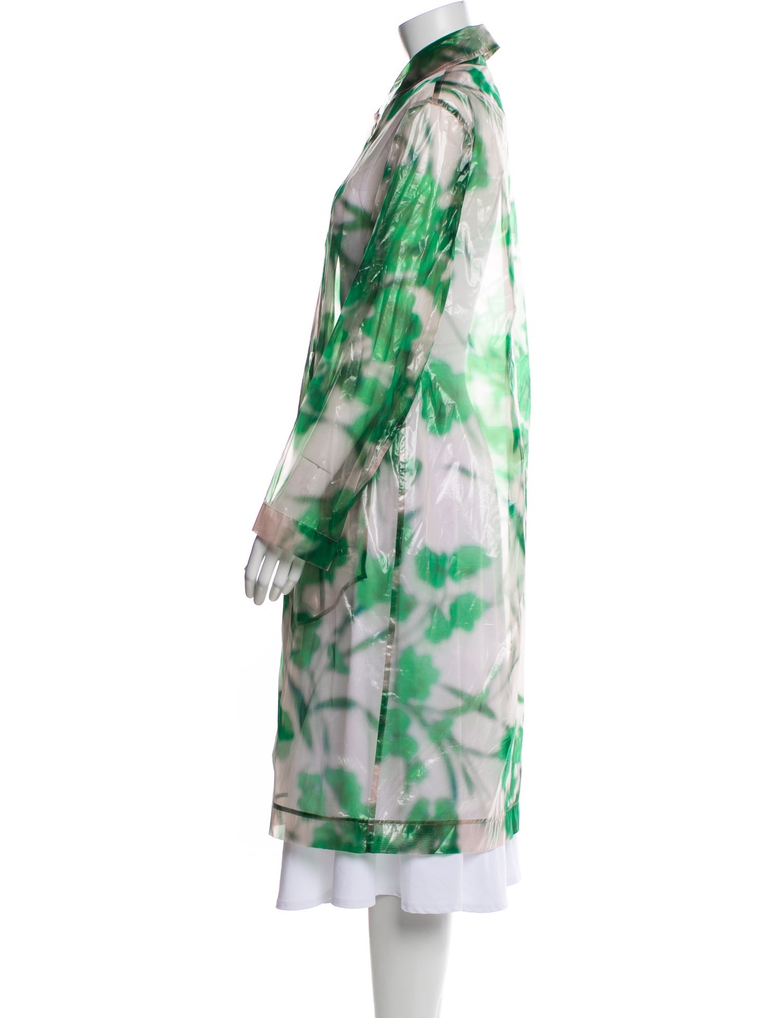 Dries Van Noten Printed Trench Coat