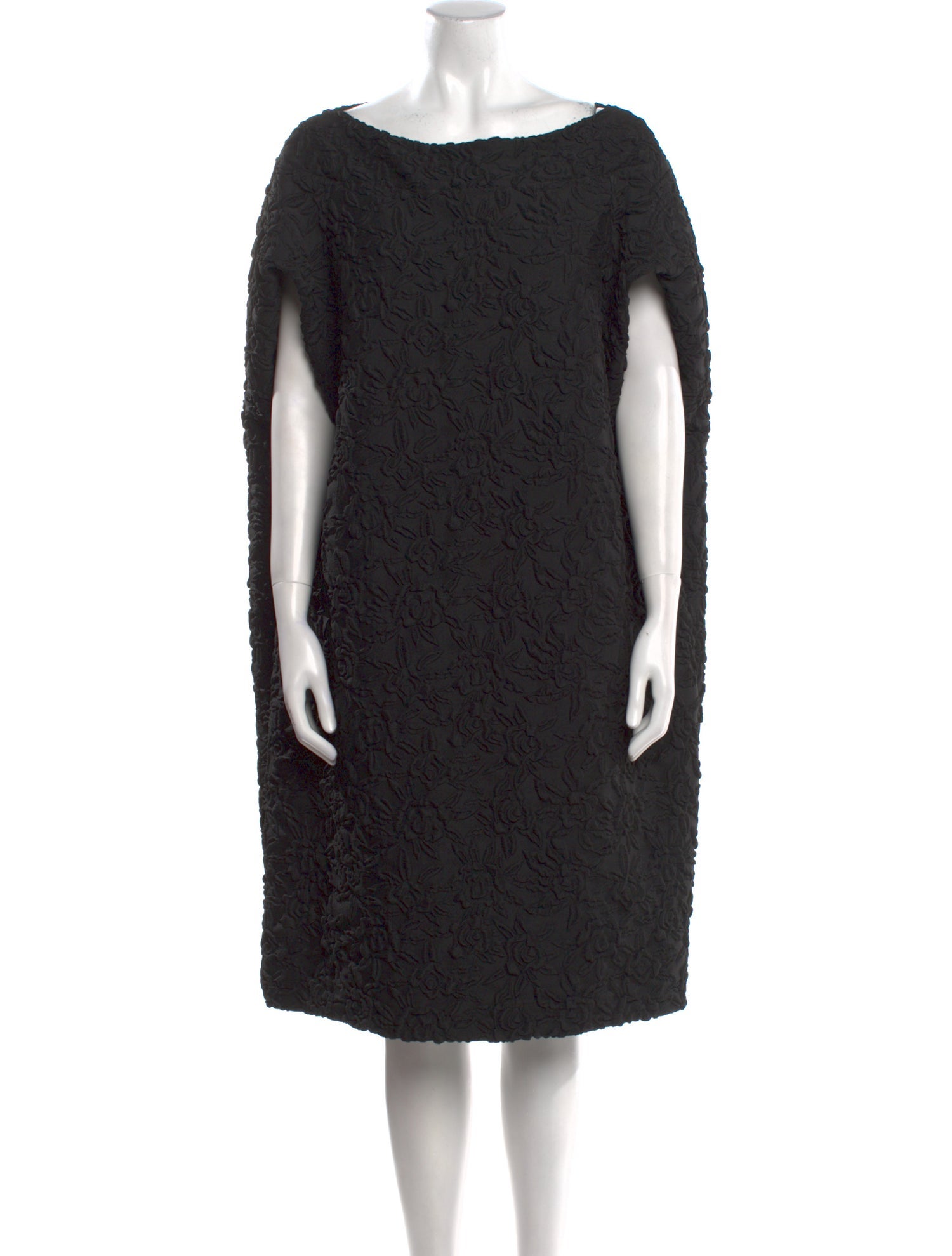 Dries Van Noten Bateau Neckline Knee-Length Dress