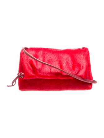 Dries Van Noten Calf Hair Crossbody Bag