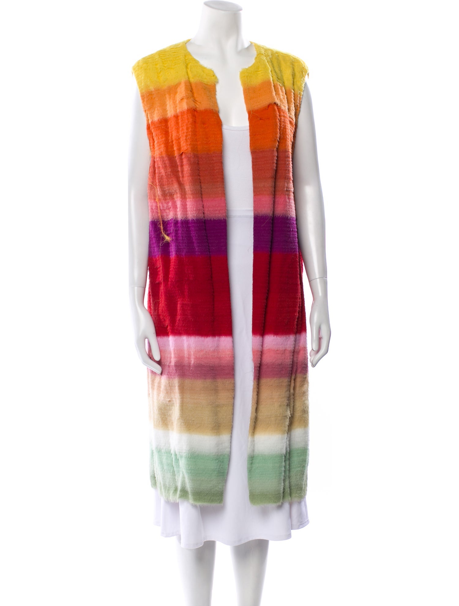 Dries Van Noten Striped Vest
