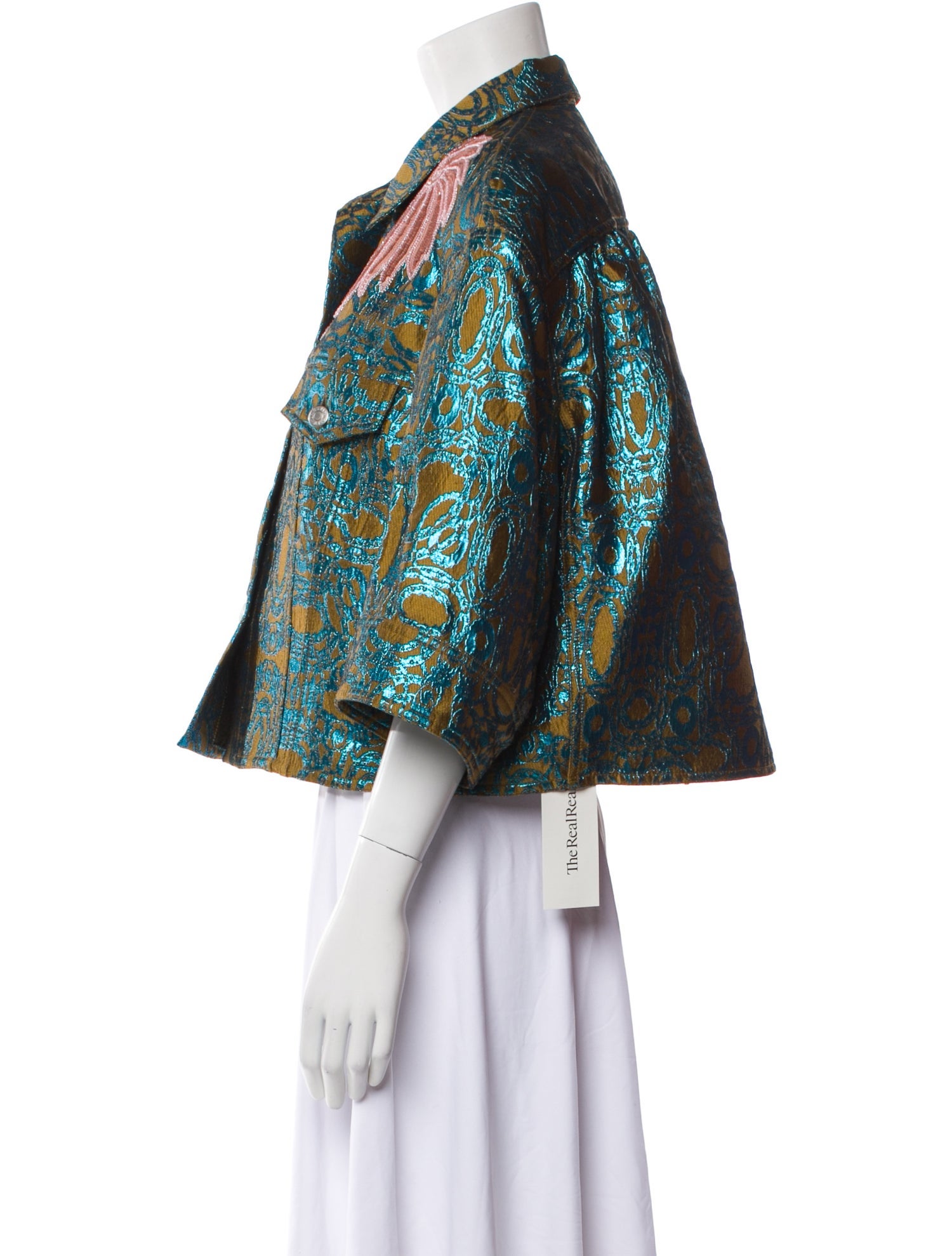Dries Van Noten Printed Evening Jacket