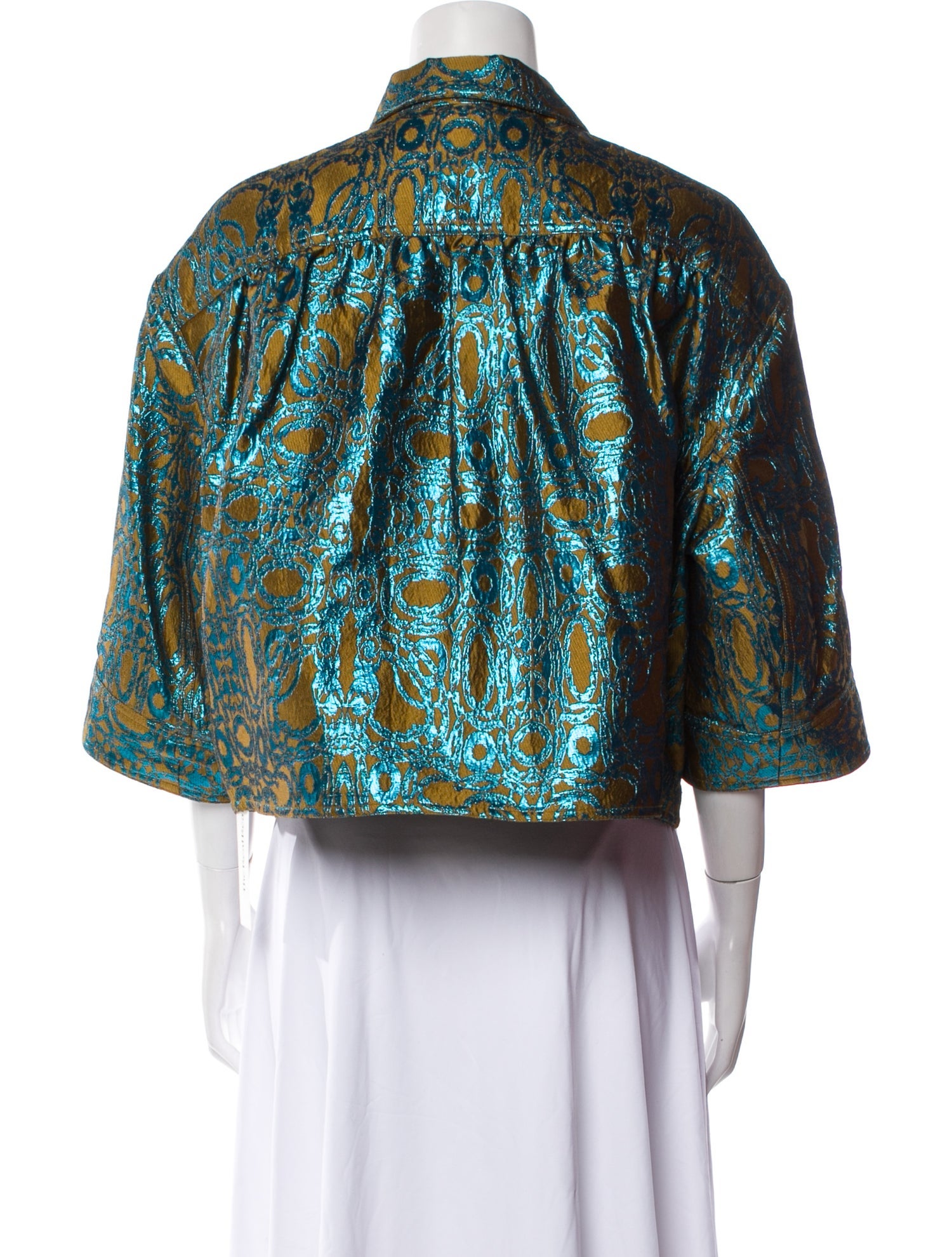 Dries Van Noten Printed Evening Jacket