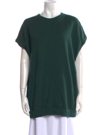 Dries Van Noten Crew Neck Short Sleeve Sweatshirt