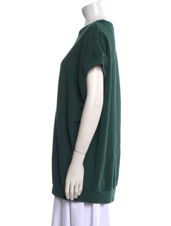 Dries Van Noten Crew Neck Short Sleeve Sweatshirt