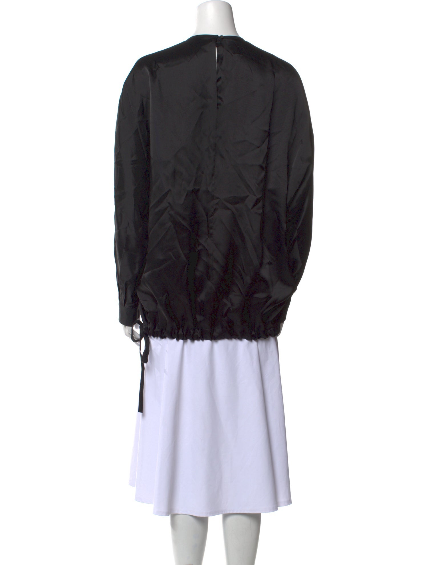 Dries Van Noten Silk Tie-Dye Print Tunic