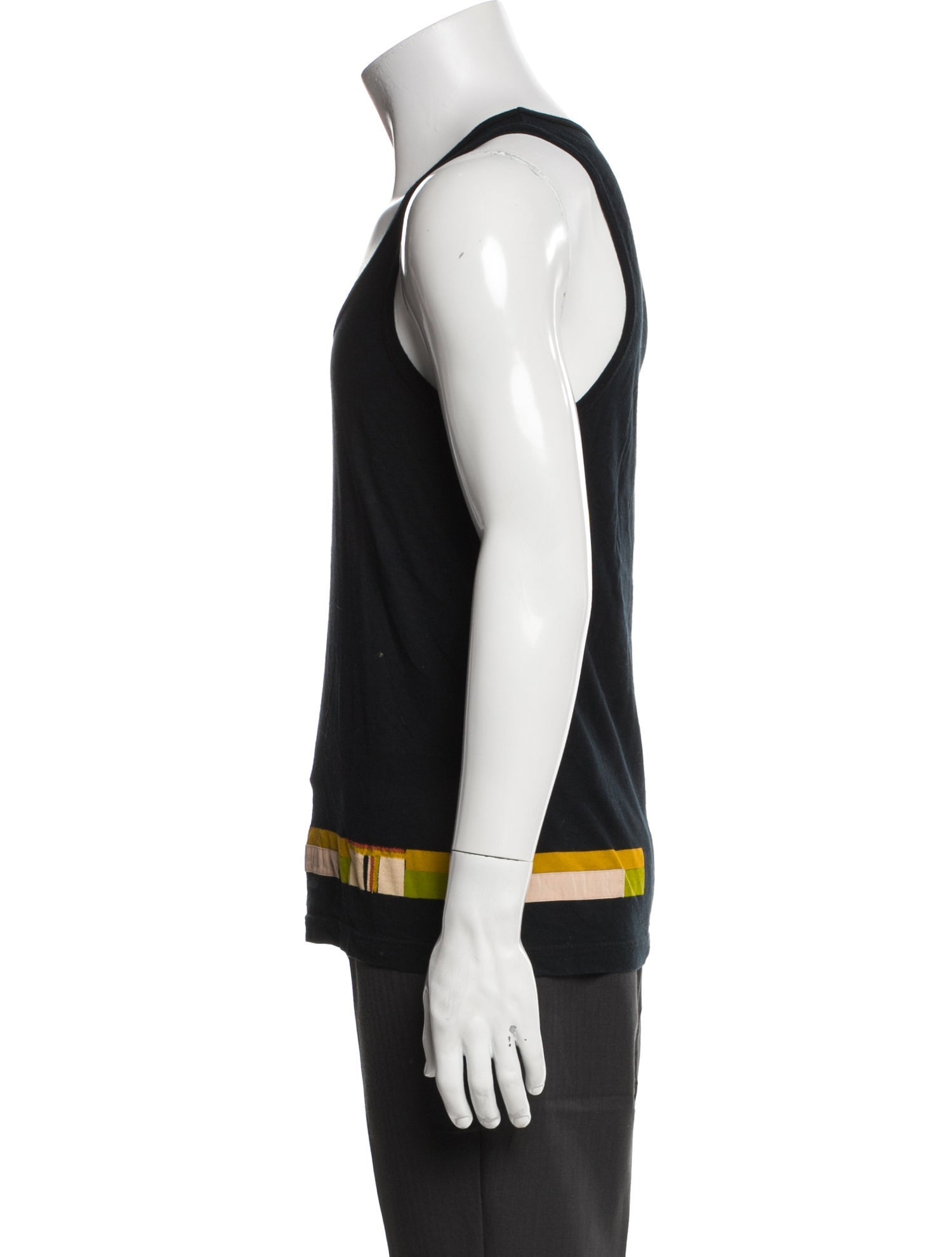 Dries Van Noten Scoop Neck Sleeveless T-Shirt