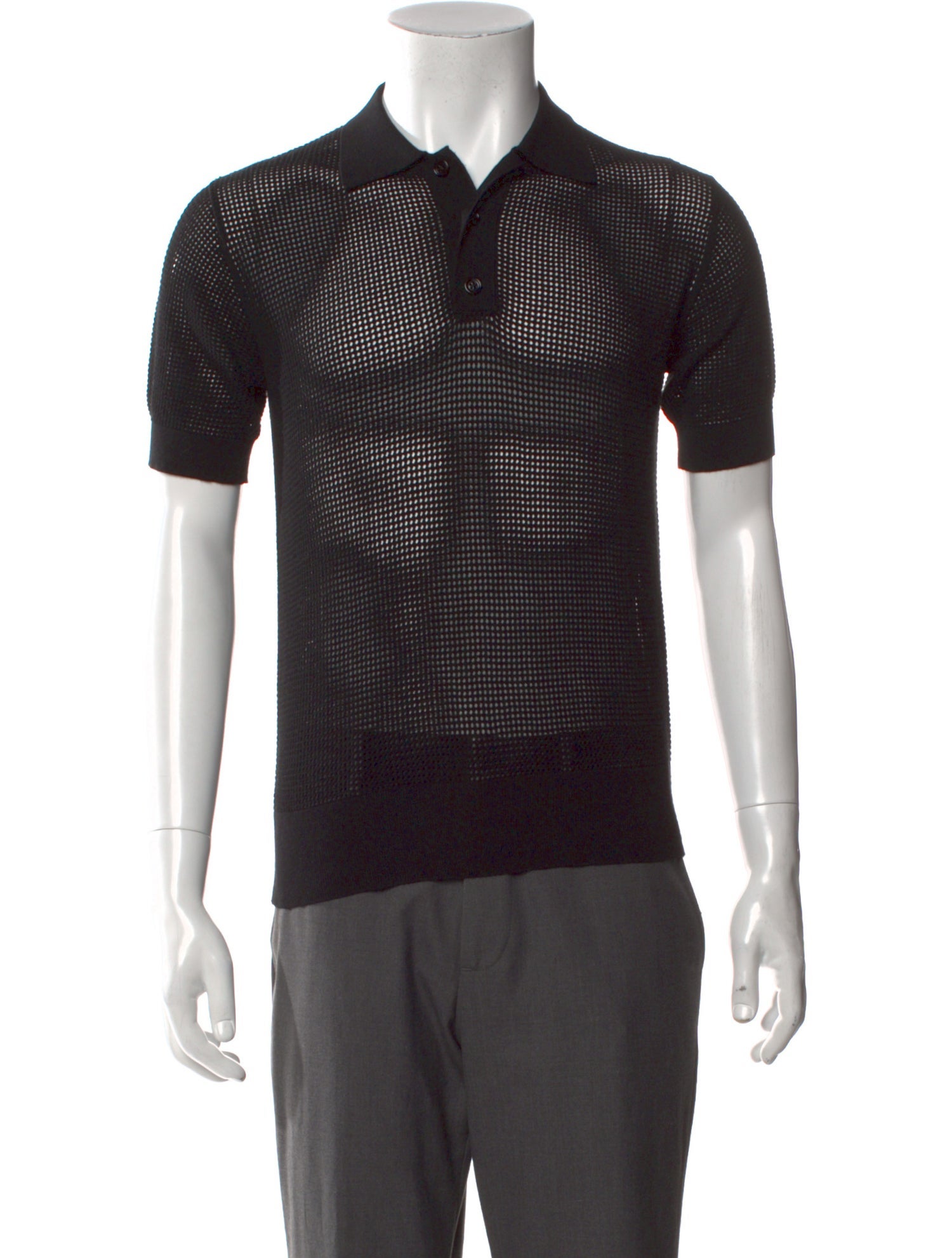 Dries Van Noten Striped Short Sleeve Shirt