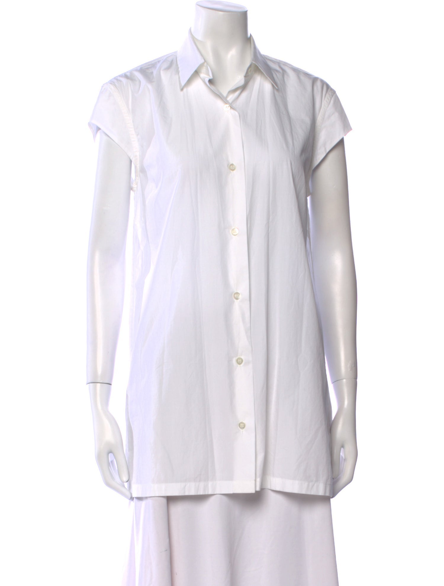 Dries Van Noten Short Sleeve Button-Up Top