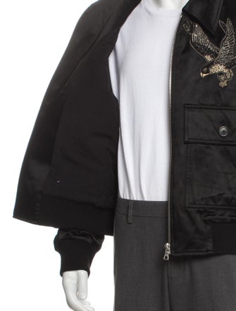 Dries Van Noten Graphic Print Utility Jacket