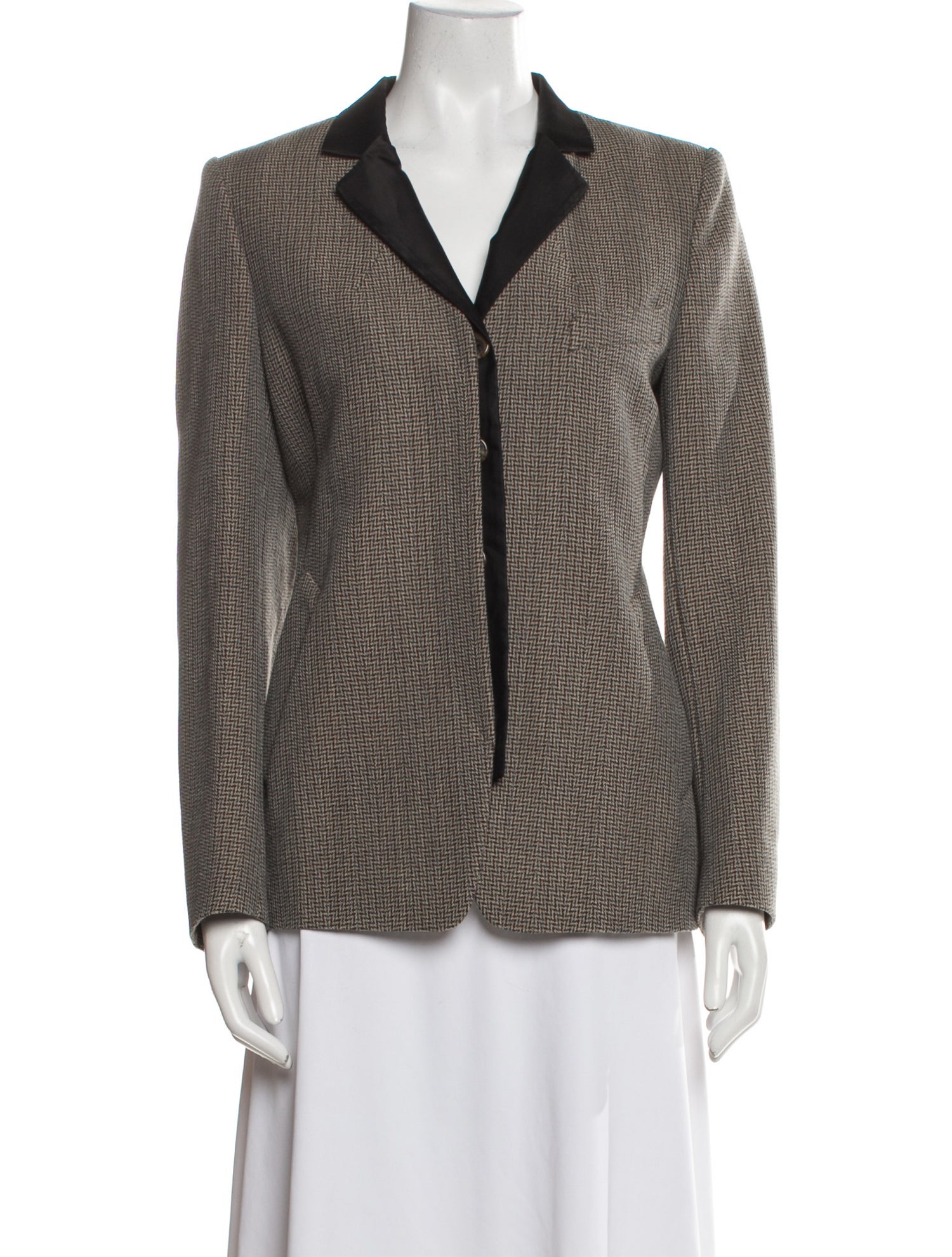 Dries Van Noten Wool Printed Blazer