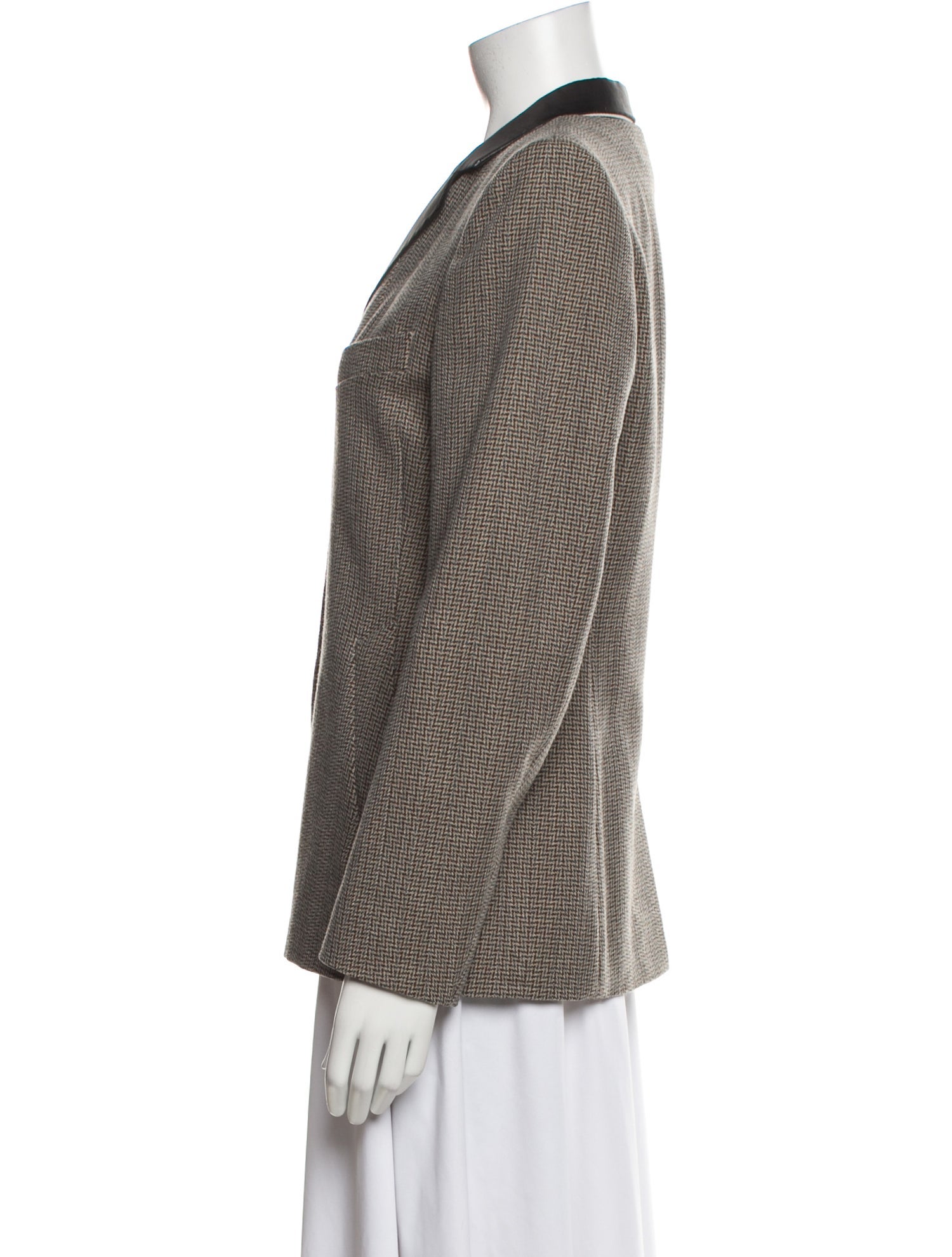 Dries Van Noten Wool Printed Blazer