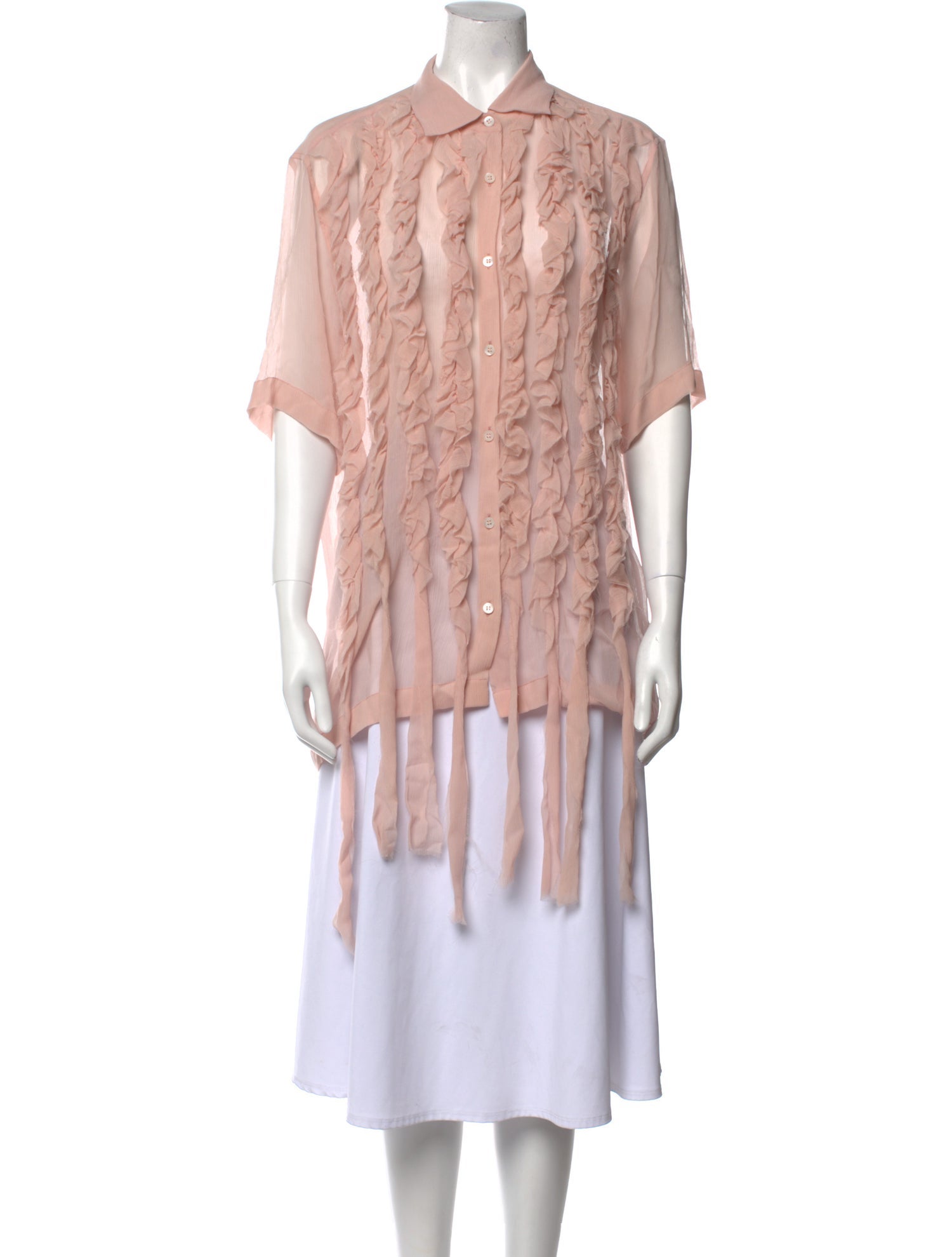 Dries Van Noten Short Sleeve Tunic