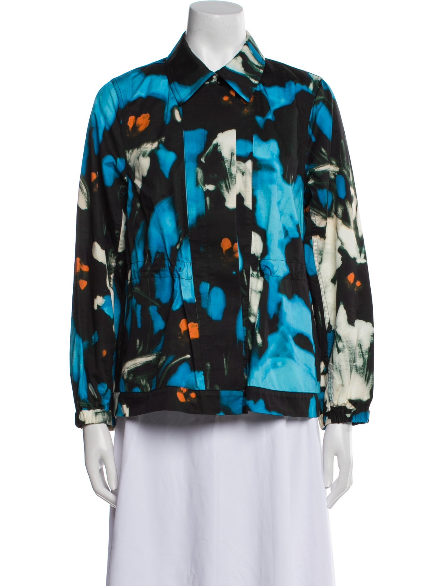 Dries Van Noten Tie-Dye Print Jacket