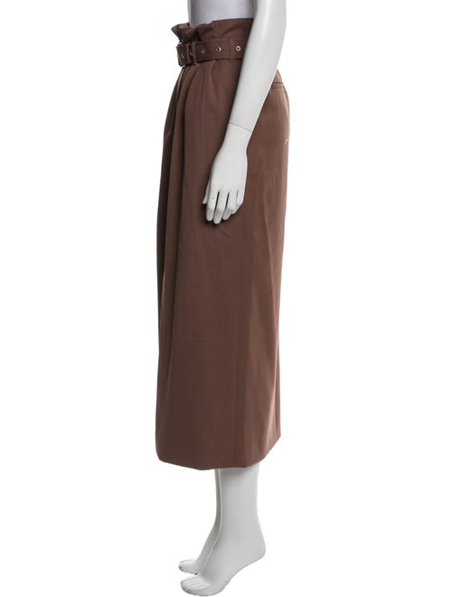 Dries Van Noten Wool Midi Length Skirt