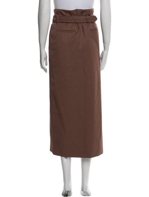 Dries Van Noten Wool Midi Length Skirt