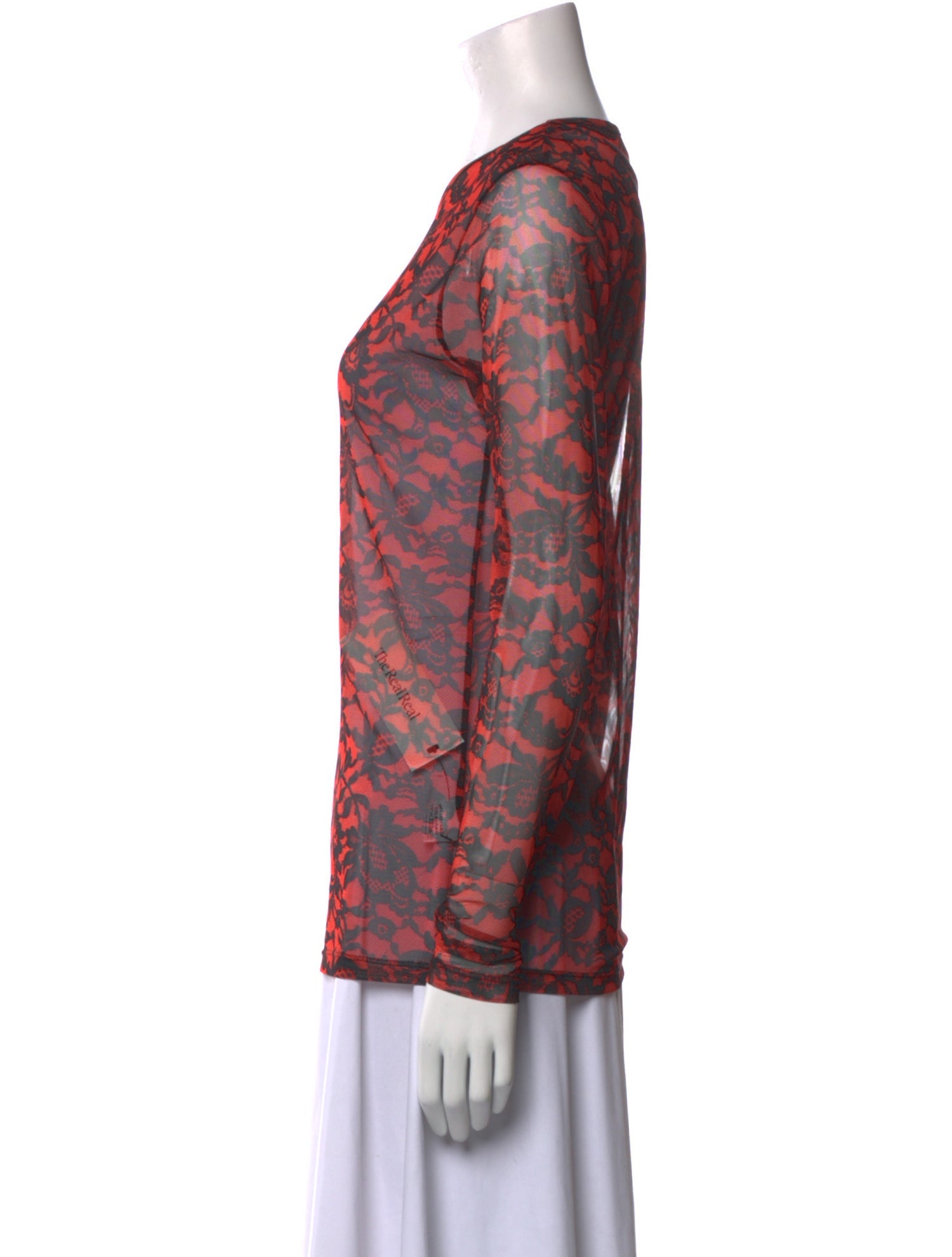 Dries Van Noten Printed Crew Neck Sweatshirt