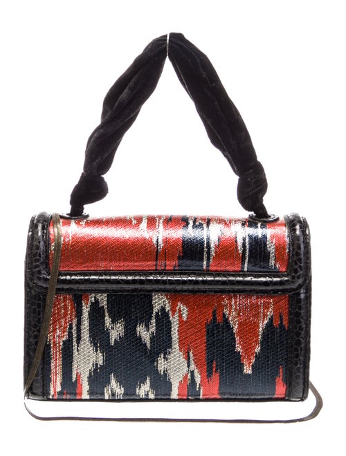 Dries Van Noten Leather Top Handle Bag