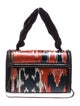 Dries Van Noten Leather Top Handle Bag